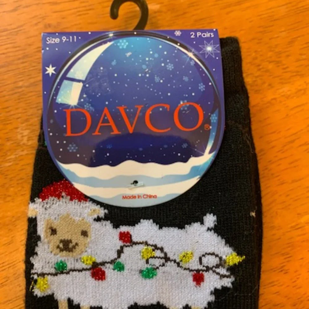 Fleece Navidad Socks